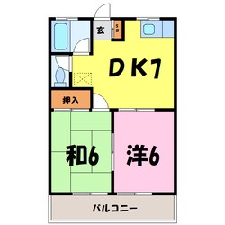 エトアール畑 【２F】（熊谷市新堀）の物件間取画像